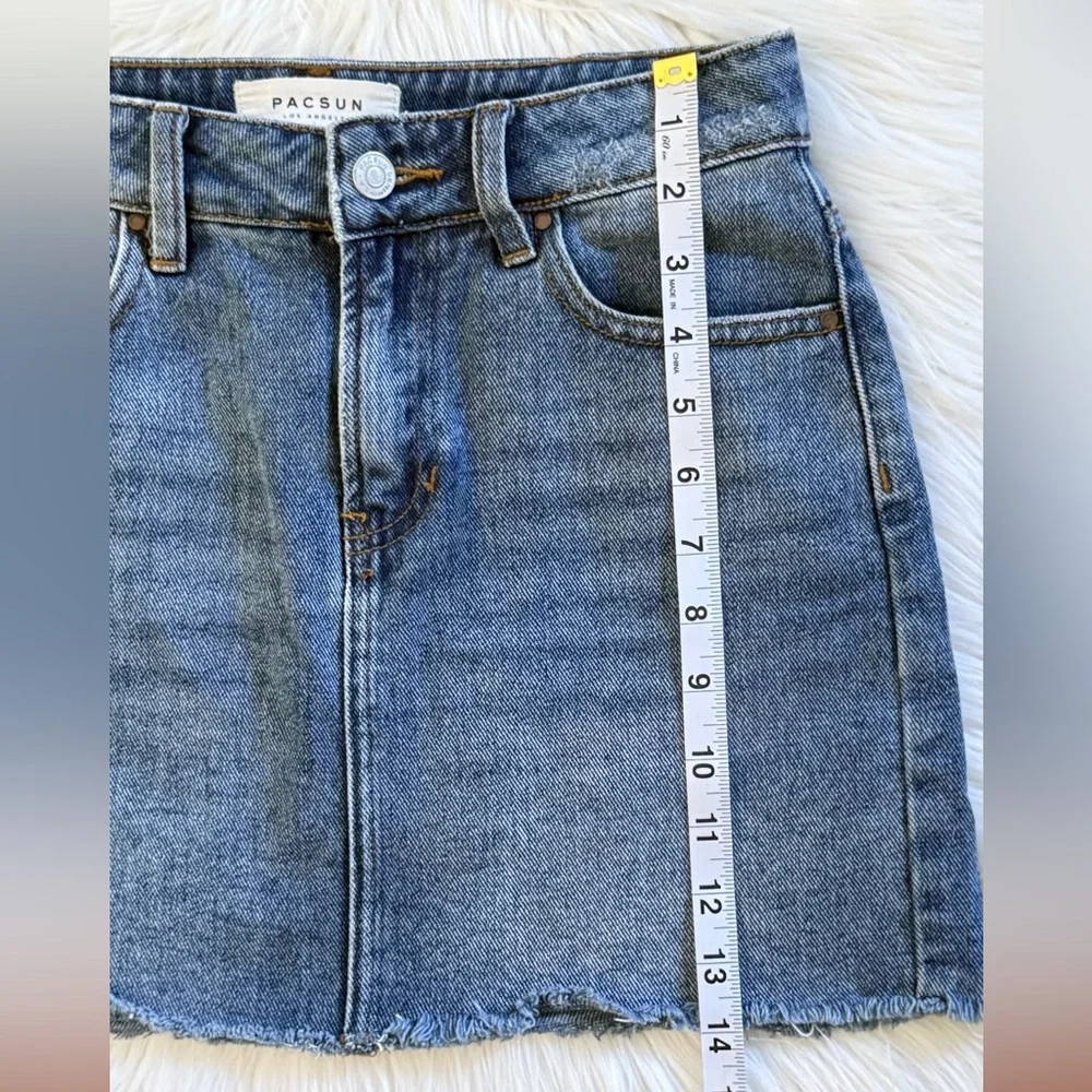 PacSun Classic Blue Mini Skirt-Size 23